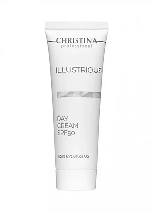 Денний крем spf 50 (крок 7) christina illustrious day cream spf50 100 мл