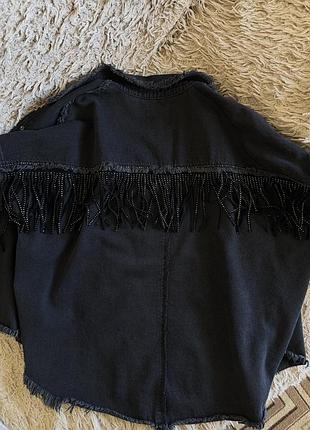 Джинсова куртка zara 2