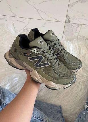 Чоловічі кросівки new balance 9060 khaki green cordura