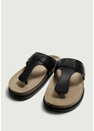 Сандалі з ремінцем zara