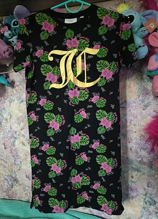 Jiucy couture платье туника стрейч котон шикарное