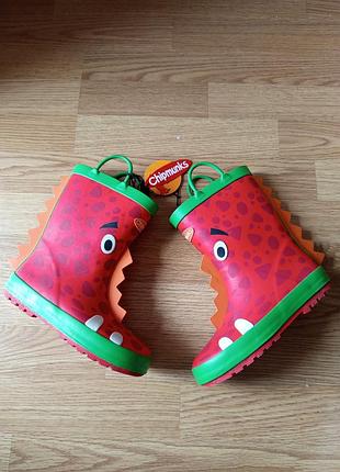 Резиновые сапоги chipmunks ziggy red 2