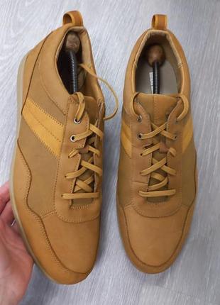 Чоловічі шкіряні кросівки timberland