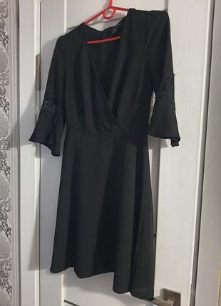 Платье платье с кружком