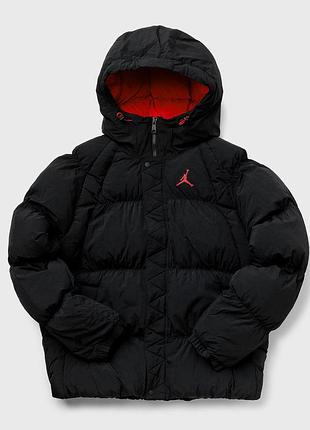 Оригинальн! сша! мужской пуховик jordan m j ess puffer jacket dq7348-010 в новом состоянии