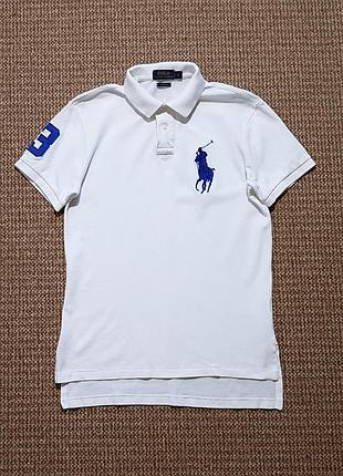 Ralph lauren polo big pony поло футболка custom fit оригинал (s)