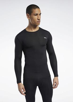 Компрессионная мужская футболка reebok workout ready (арт. fp9105)