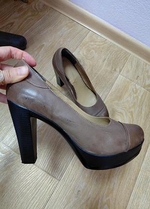 Туфли женские кожаные 2