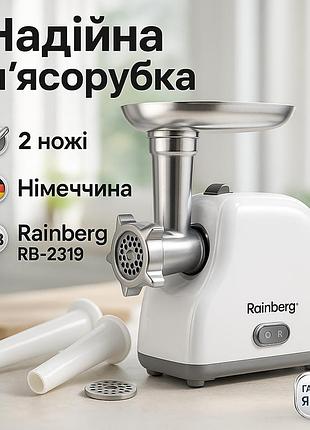 Мясорубка 3в1 мясорубка для дома rainberg, мощная мясорубка для больших семей сосисок dl-30