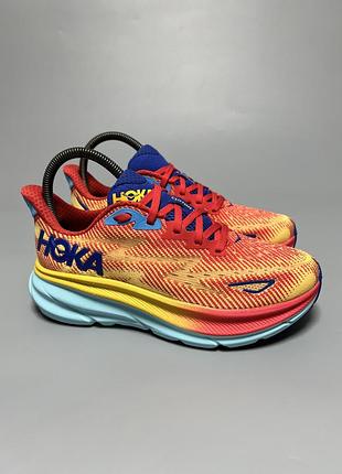 Кросівки для комфортної ходьби бігу тренувань hoka one one clifton 9 оригінал 1127896 crscl
