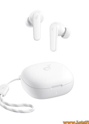Навушники soundcore p20i anker bluetooth 5.3 напіввкладиші tws 36 годин ipx5 bassup шумозаглушення ші для подкастів ігор білі