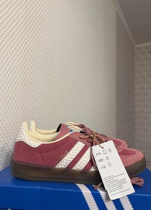 Жіночі кросівки/кеди adidas gazelle pink 38 розмір, 23,5-24 см