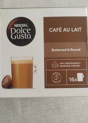 Капсульна кава nescafé dolce gusto café au lait