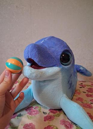 Интерактивная игрушка дельфин долли furreal dazzlin' dimples my playful dolphin hasbro (f2401) 2