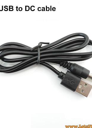 Кабель для роутера від павербанка usb-dc 5v для живлення wi-fi роутера модему та обладнання з роз'ємом 55х21 мм
