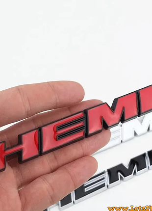Авто значок 3d наклейка hemi емблема dodge ram challenger charger durango journey chrysler 300c
