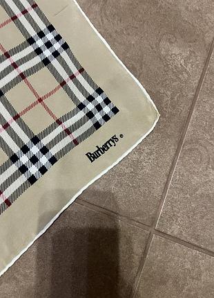 Шовкова хустка burberry’s 3