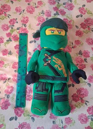 Мягкая игрушка lego ninjago зеленый ниндзя 3