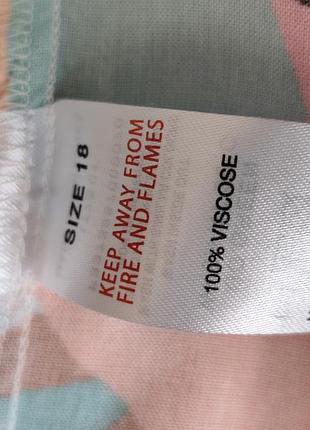 Яскрава літня туніка з віскози. 6
