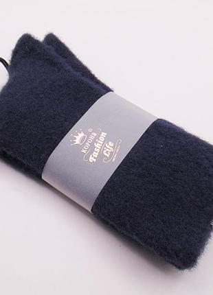 Носки альпака 37-41 синие корона 25517