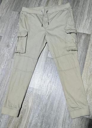 Чоловічі штани карго h&amp;m, розмір xl skinny fit.