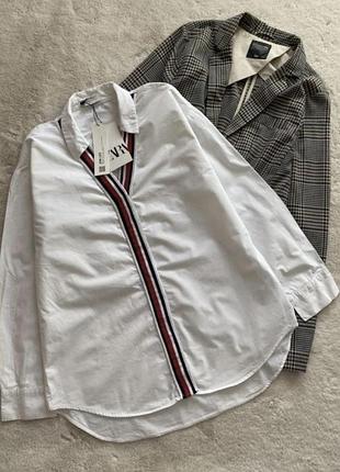 Zara жіноча сорочка, рубашка, сорочка оверсайз, блузка