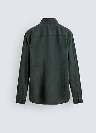 Лляна сорочка zara 7