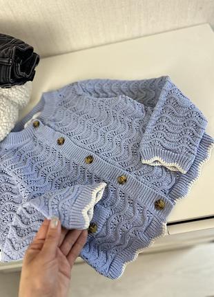 Вʼязаний кардиган h&m 4-6р 3