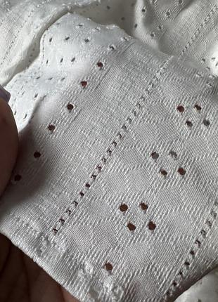 Белая пижама с шортами 6