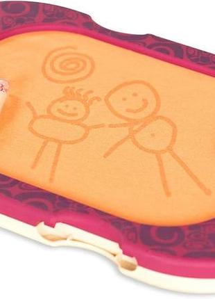 B. toys water doodle drawing board battat творческая портативная двухсторонняя доска для рисования водой