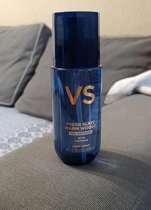 Новый парфюмированный спрей для мужчин victoria’s secret feel motivated men's body spray оригинал из сша!