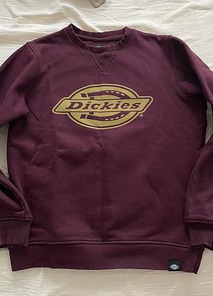 Світшот dickies бордовий