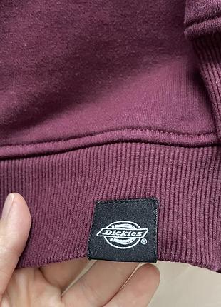 Світшот dickies бордовий 2