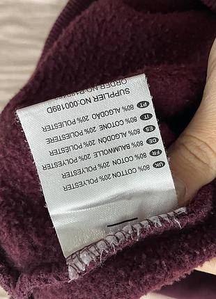 Світшот dickies бордовий 6