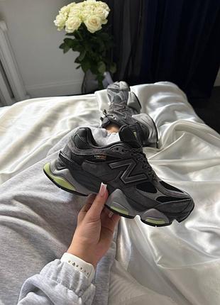 Кросівки new balance 9060 grey green cordura