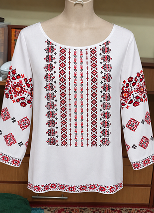Сорочка вишиванка принт