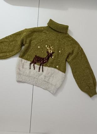 Светр tu kids з оленем