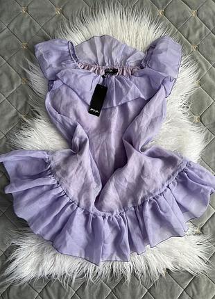 Шикарна сукня барбі на маленький зріст💃🏾💜 🏷️nastygal розмір—м стан—новий з біркою🔍