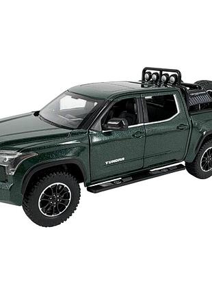 Автомодель - toyota tundra (зеленый, 1:24)