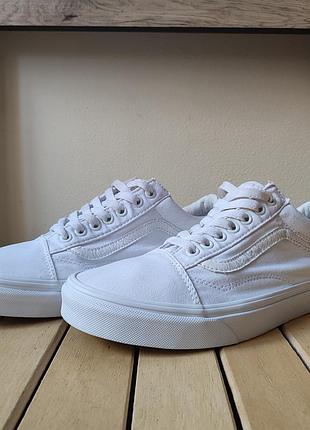 Чоловічі кеди vans old school білі, оригінал р.41 26.5 см