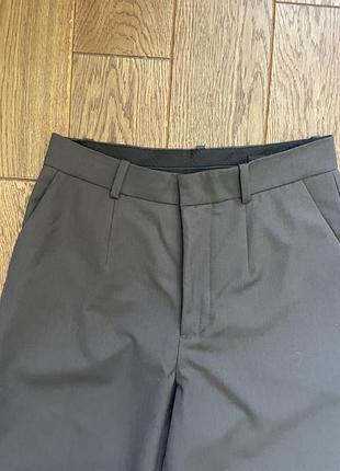 Сірі брюки палаццо zara 6