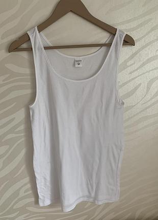 Майка белая хлопок body wear  women pxl
