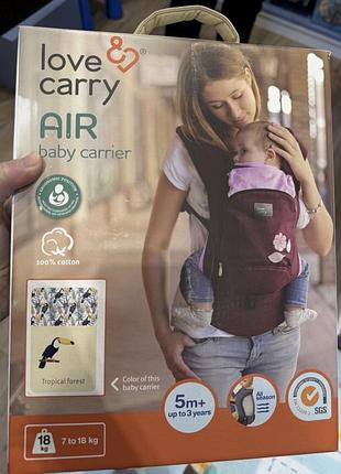 Переноска ерго-рюкзак air love carry