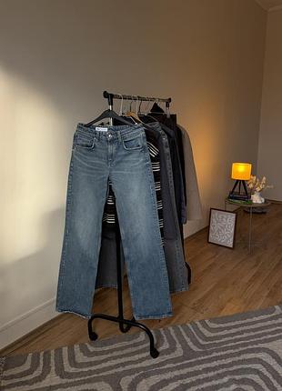 Прямі джинси zara