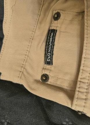 Бежевые эластичные джинсы dolce gabbana 5