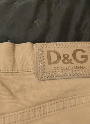 Бежевые эластичные джинсы dolce gabbana 6