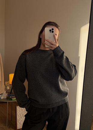 Графітовий светр uniqlo 4