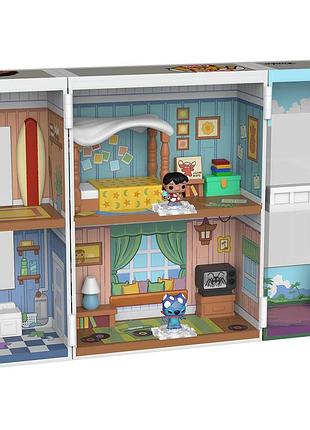 Игровой набор bitty pop! boxes серии лило и стич - домик лило 3