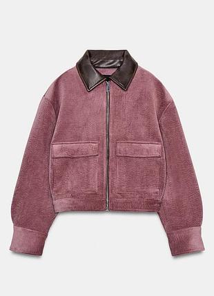 Вельветова куртка zara