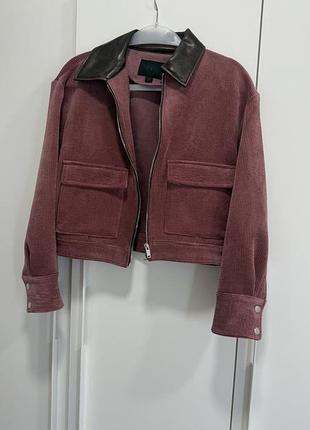 Вельветова куртка zara 3